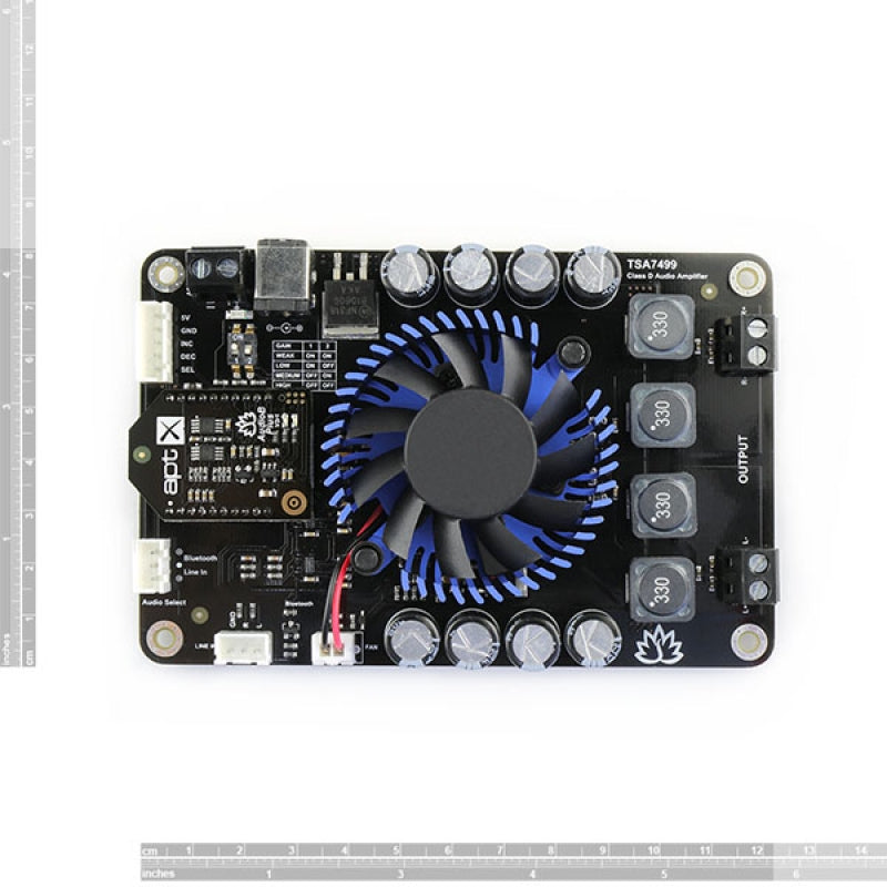 4 x 50W Bluetooth+DSP Amplifier Board – TSA7804B(Apt-X
