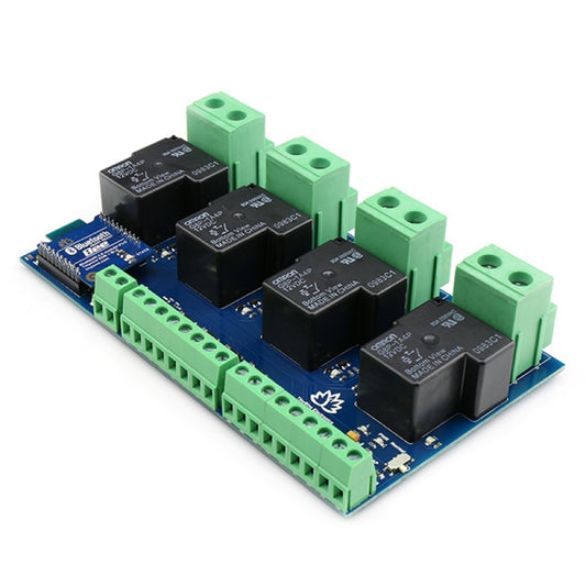 TSIR341 - 4 Channel Outputs- 4 optically Isolated Inputs 30A Bluetooth Relay