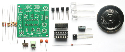 Infrared Remote Operated Musical Bell DIY electronic Kit Using BT66 and CD4017