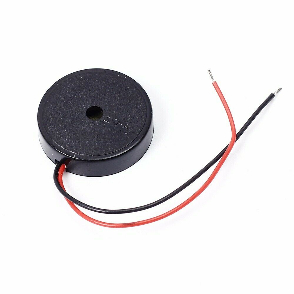 Black Piezo Piezoelectric Passive Buzzer Speaker Alarm 16x4mm