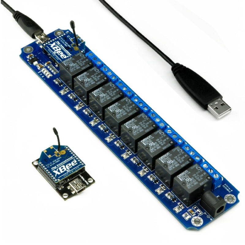 TOSR08 - 8 Channel Relay Xbee Remote Control Kit– BUILDCIRCUITS
